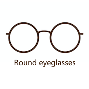 Round eye glasses