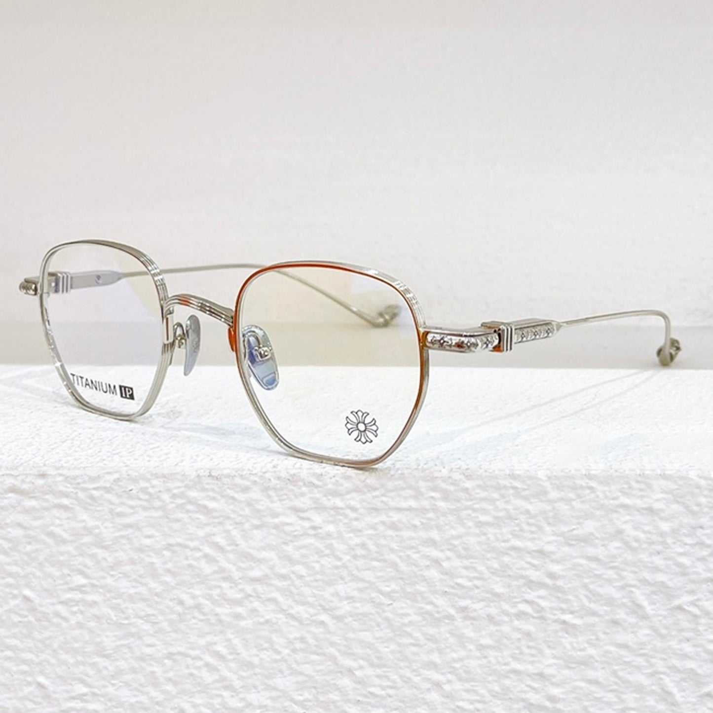 chromehear VAGILICTORIAN square frame glasses brand star same style glasses frame myopia presbyopia