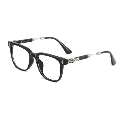 Jay Chou star glasses black glasses large frame decorative glasses myopia anti blue light presbyopia non-degree glasses